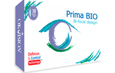 Линзы OKVision® PRIMA BIO Bi-focal design (дефокусные бифокальные)
